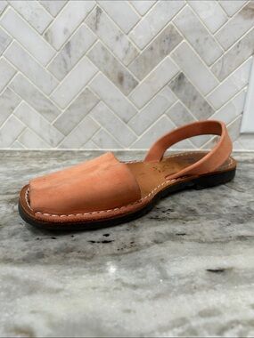 Pons Sling Back Leather Sandals